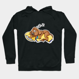 GIFT SLEEPING DOG T-SHIRT Hoodie